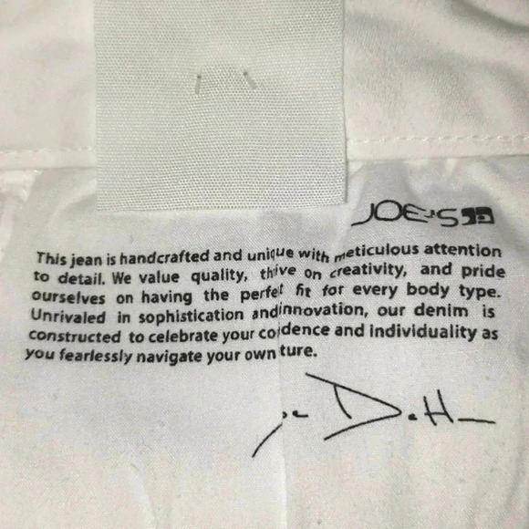 New Joe's Hi Honey 28 White Stretch Flawless High Rise Curvy Bootcut Flare - Picture 6 of 8